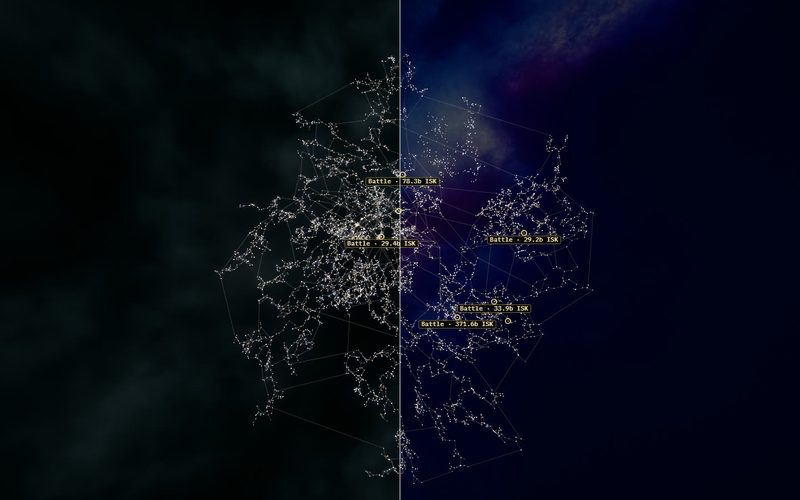 EO-Map's old cloud backdrop next to the new sky